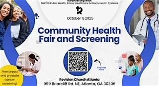 Community Health Fair and Screening, 11 October | Event in Atlanta | AllEvents