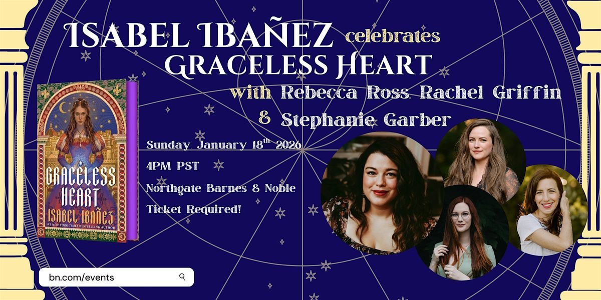 Isabel Ibañez celebrates GRACELESS HEART at B&N Northgate, 18 January | Event in Seattle | AllEvents