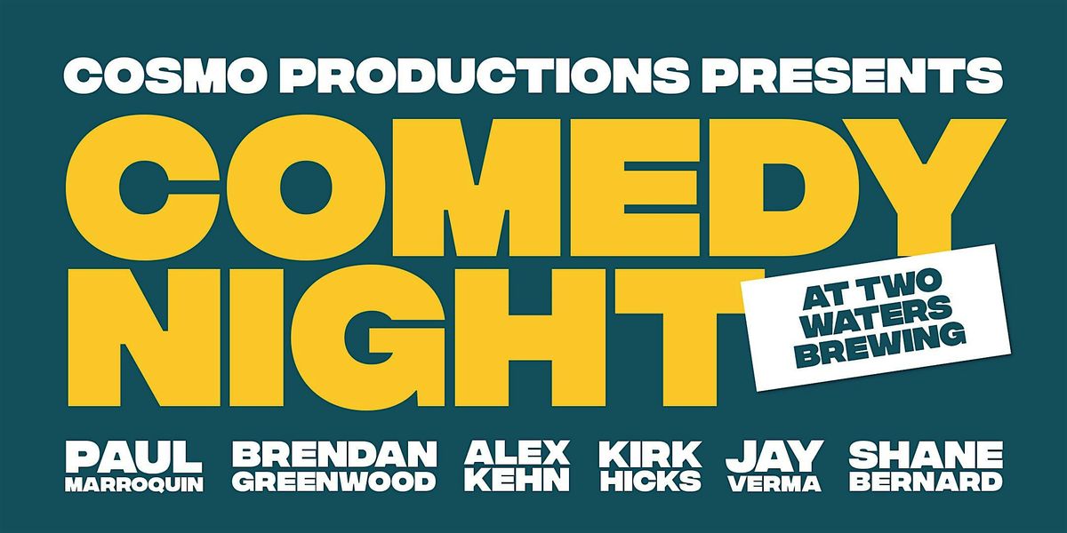 Double Down Fall Comedy Tour: Night 2-Two Waters Brewing Co, 19 September | Event in Corunna | AllEvents