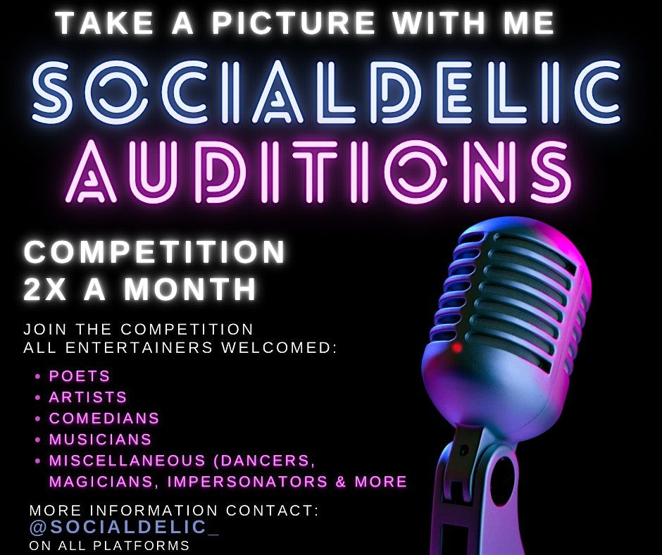 SOCIALDELIC AUDITIONS | Event in New York | AllEvents