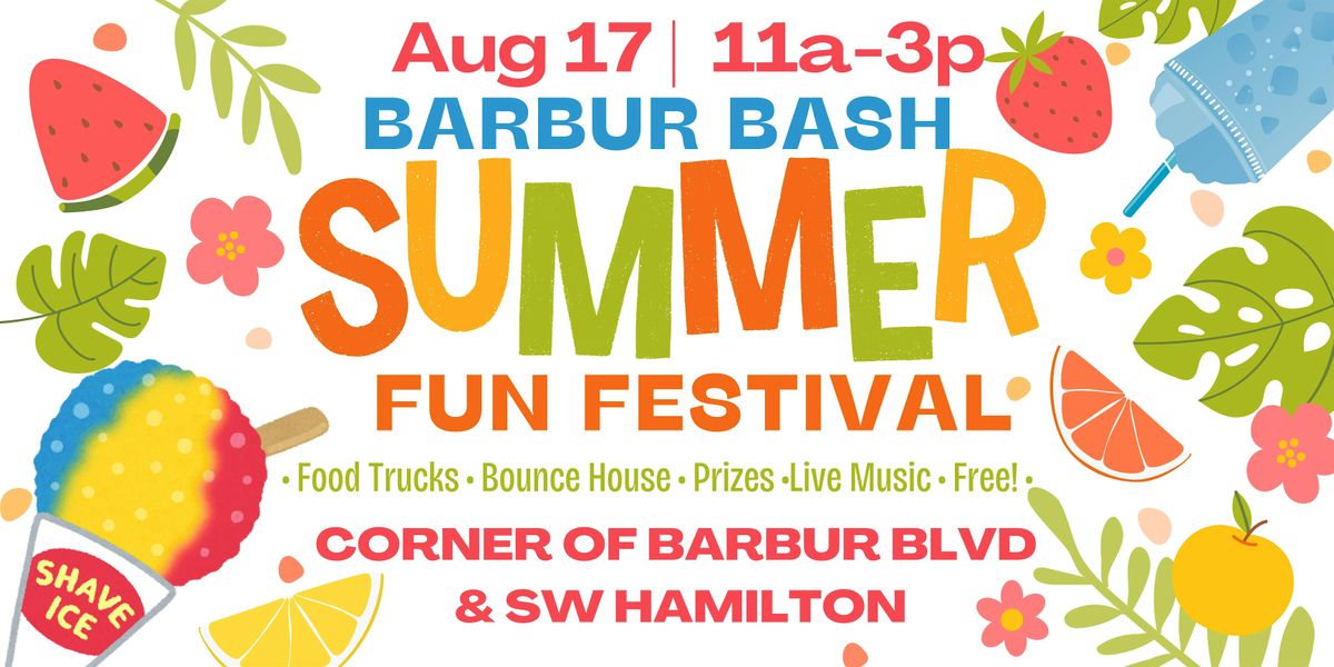 Barbur Bash Summer Festival, 17 August | Event in Portland | AllEvents