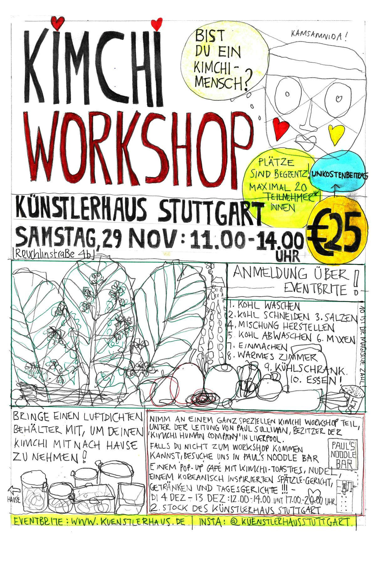 Paul’s Kimchi Workshop, 29 November | Event in Stuttgart | AllEvents