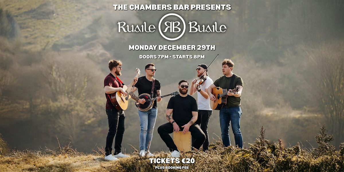 Ruaile Buaile Live at The Chambers bar, 29 December | Event in Mullingar | AllEvents