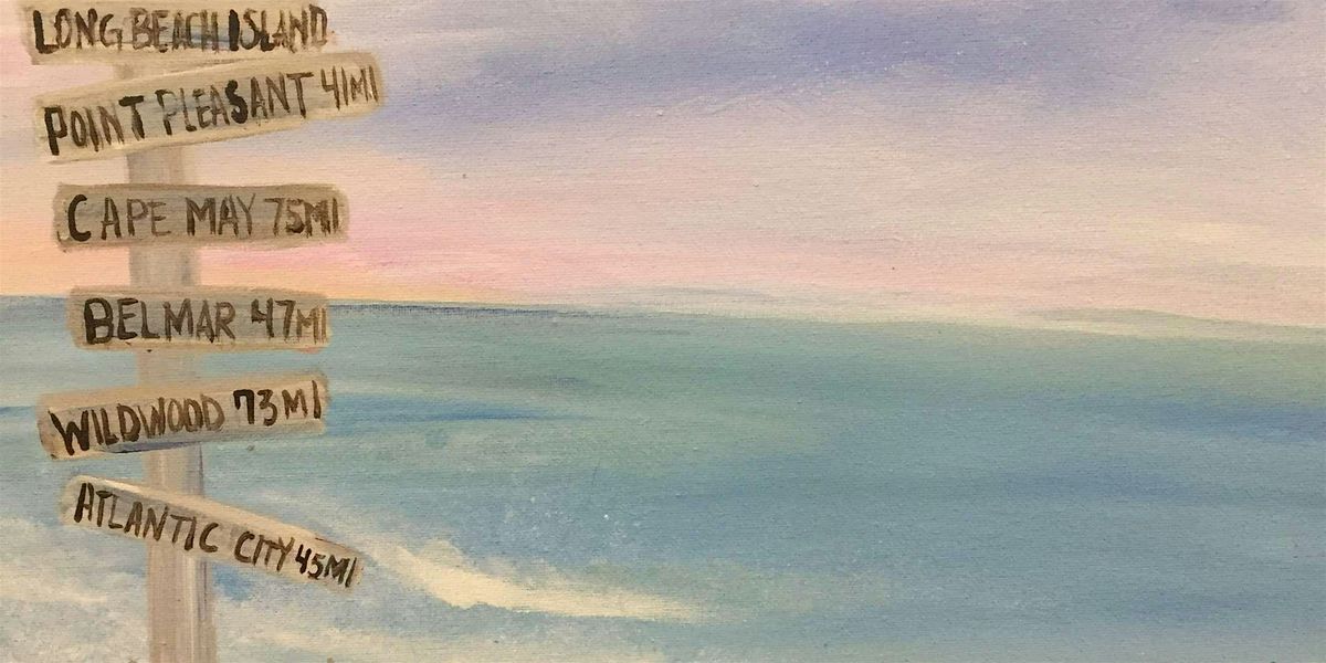 Beach Signs - Paint and Sip by Classpop!™, 13 July | Event in Elk Grove | AllEvents