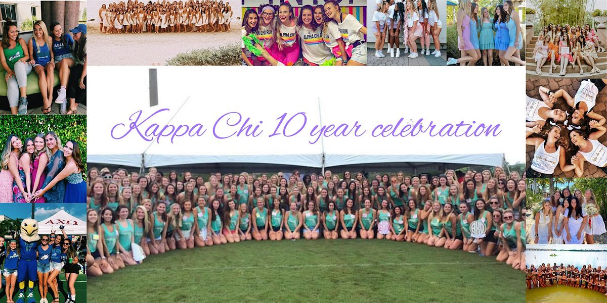 Kappa Chi 10 Year Celebration!, 25 October | Event in Fort Myers | AllEvents