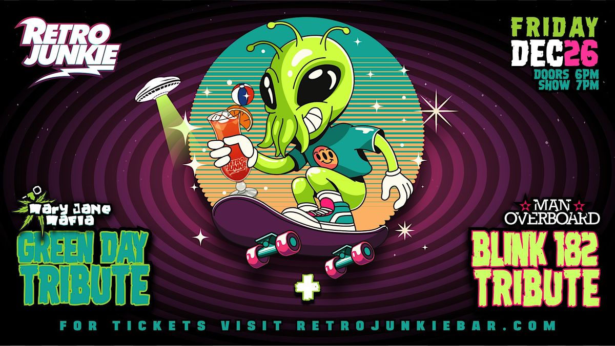 GREEN DAY + BLINK-182 Live Tribute Bands + DJ After-Party + MORE!, 26 December | Event in Walnut Creek | AllEvents