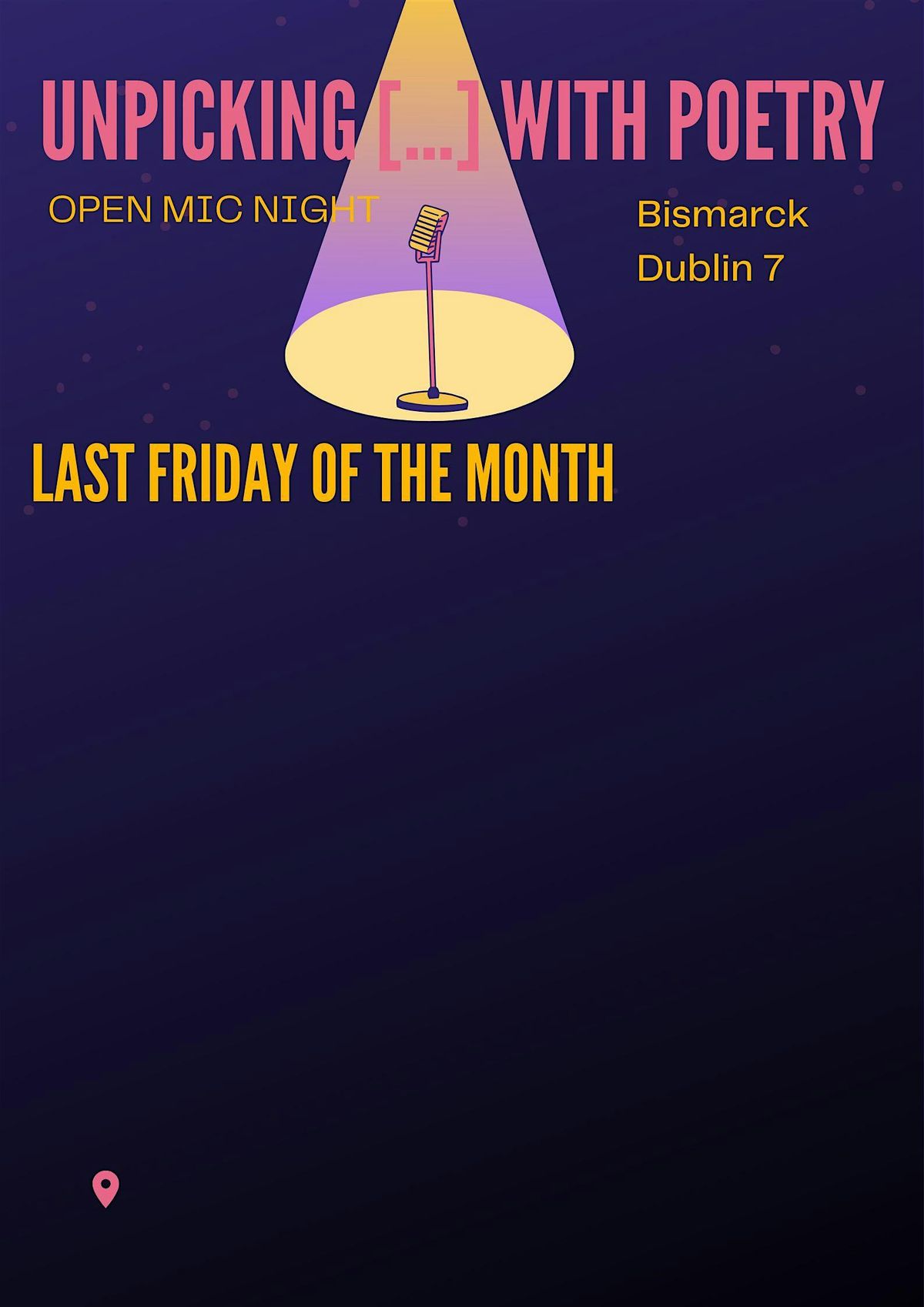 Unpicking [...] with Poetry, 28 November | Event in Dublin 7 | AllEvents