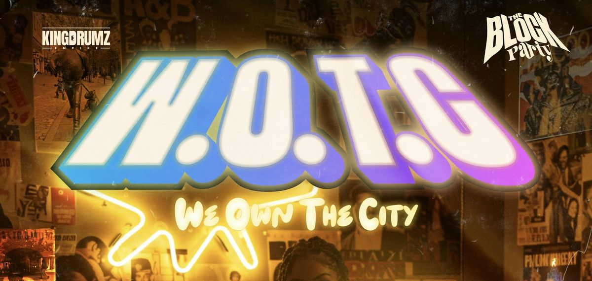 BLOCK PARTY: WE OWN THE CITY , 9 August | Event in Dundee | AllEvents