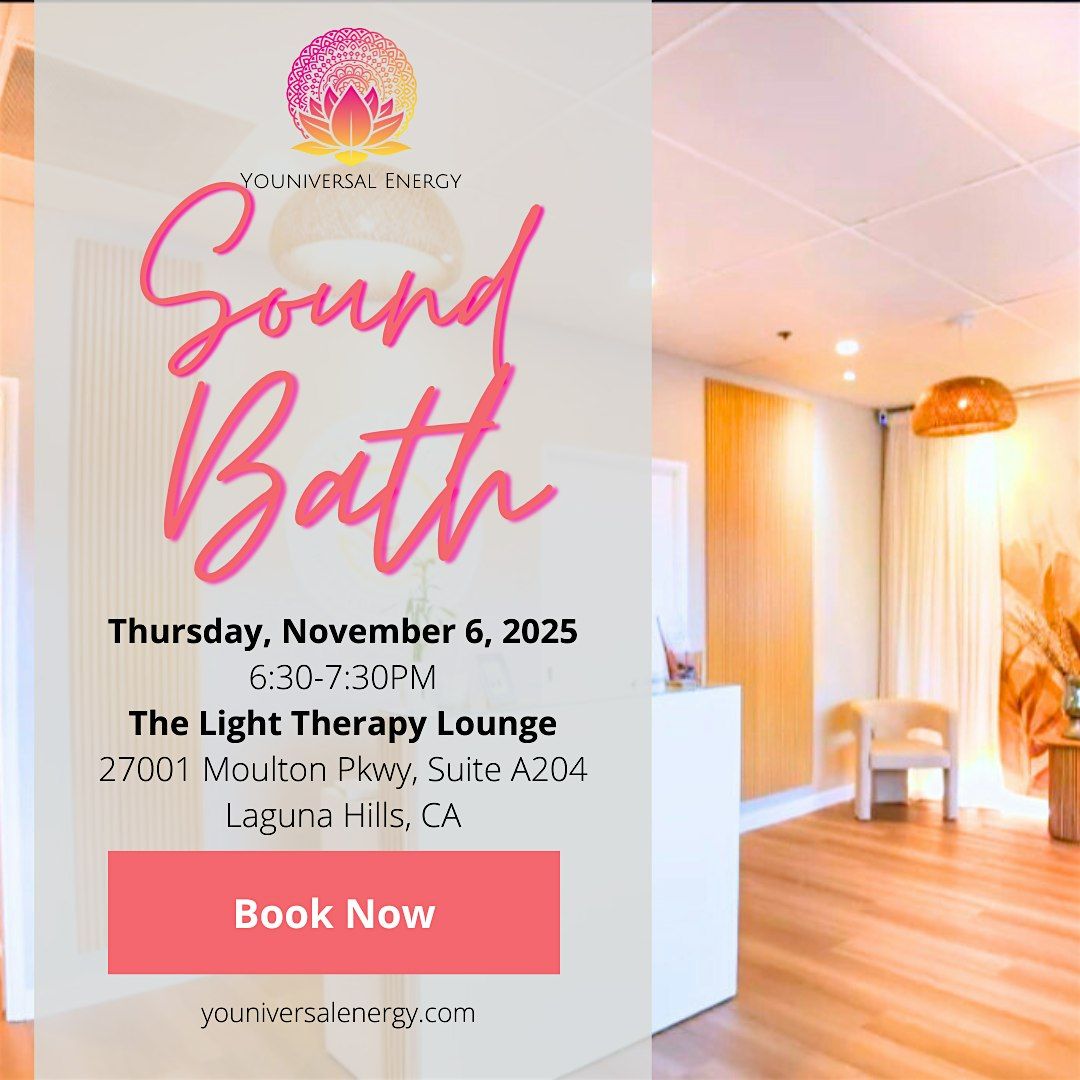 A Journey to Inner Harmony: A Transformative Sound Bath Experience, 6 November | Event in Laguna Hills | AllEvents