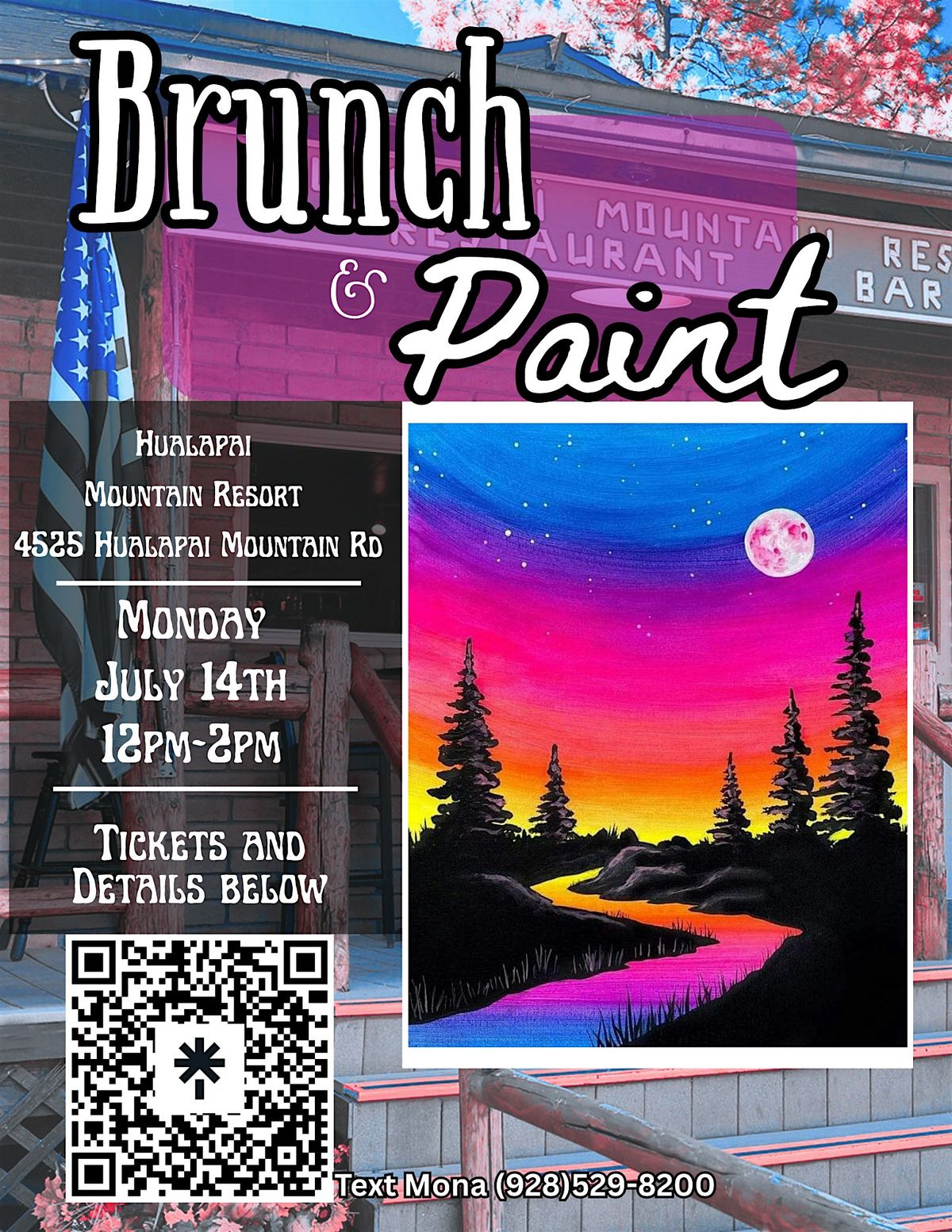 BRUNCH N PAINT, 14 July | Event in Kingman | AllEvents
