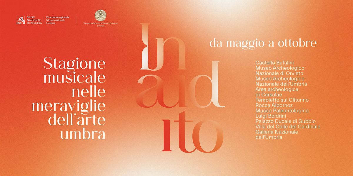 INAUDITO 2025 - HIC SUNT LEONES - Area Archeologica di Carsulae, 3 July | Event in Terni | AllEvents