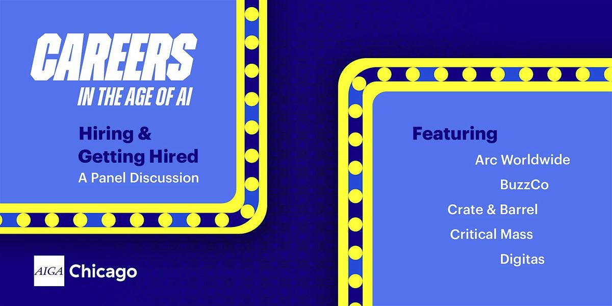Careers in the Age of AI | Hiring & Getting Hired in an Evolving Industry, 14 January | Event in Chicago