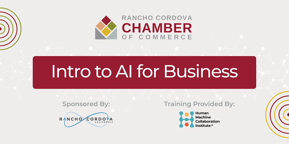 Intro to AI for Business, 4 August | Event in Rancho Cordova | AllEvents