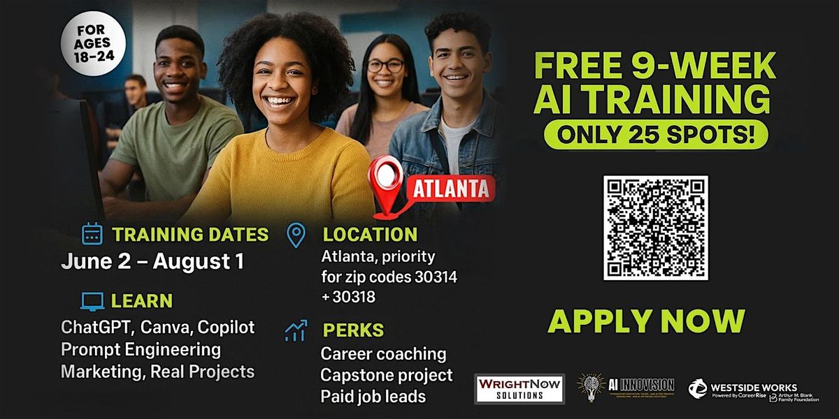 AI Career Accelerator - ATLANTA, 2 June | Event in Atlanta | AllEvents