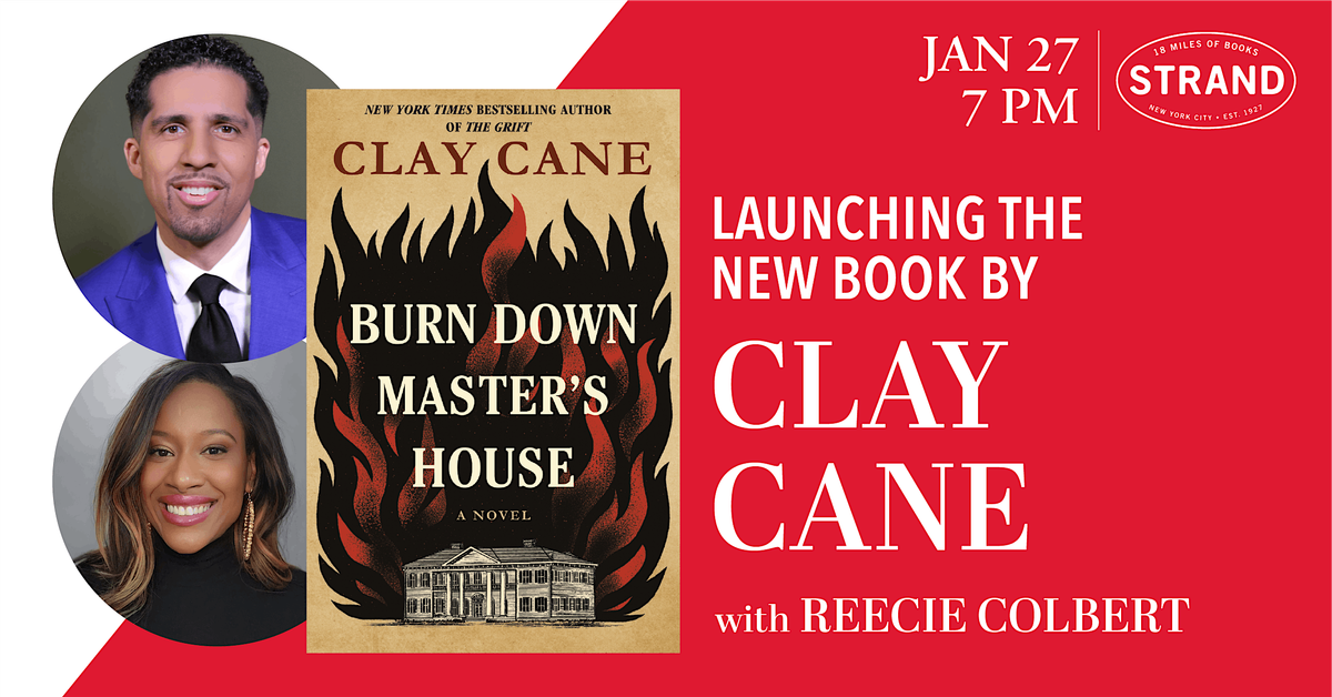 Clay Cane + Reecie Colbert: Burn Down Master’s House, 27 January | Event in New York | AllEvents