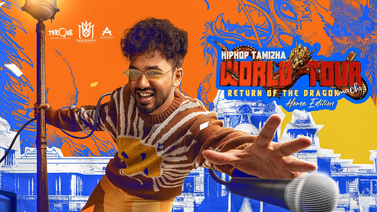 Hiphop Tamizha&apos;s - Return Of The Dragon Machi (Home Edition) - Live In Bengaluru, 23 August | AllEvents