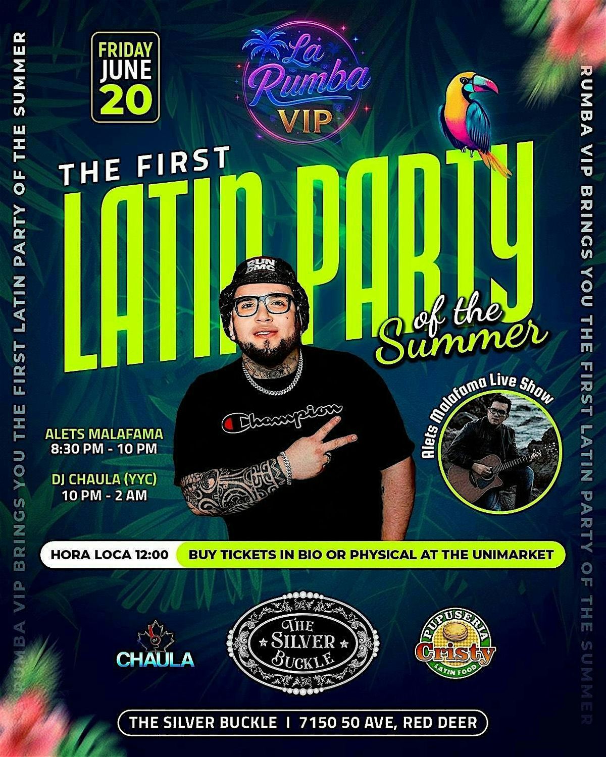 The First Latin Party Of The Summer, 20 June | Event in Red Deer | AllEvents