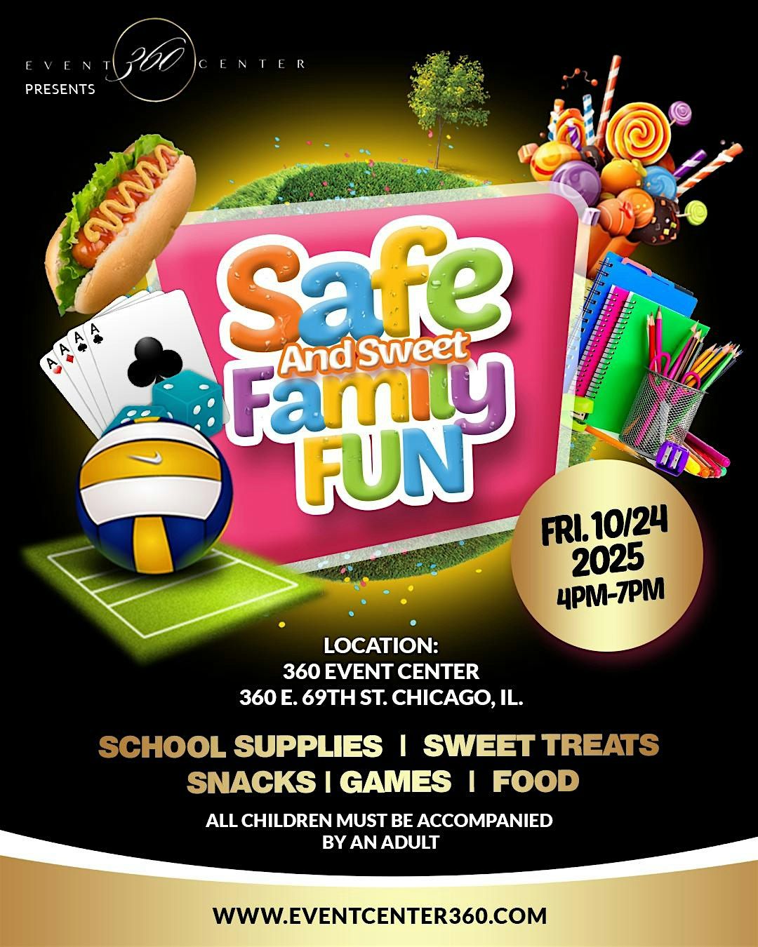 Safe & Sweet Family Fun, 24 October | Event in Chicago | AllEvents