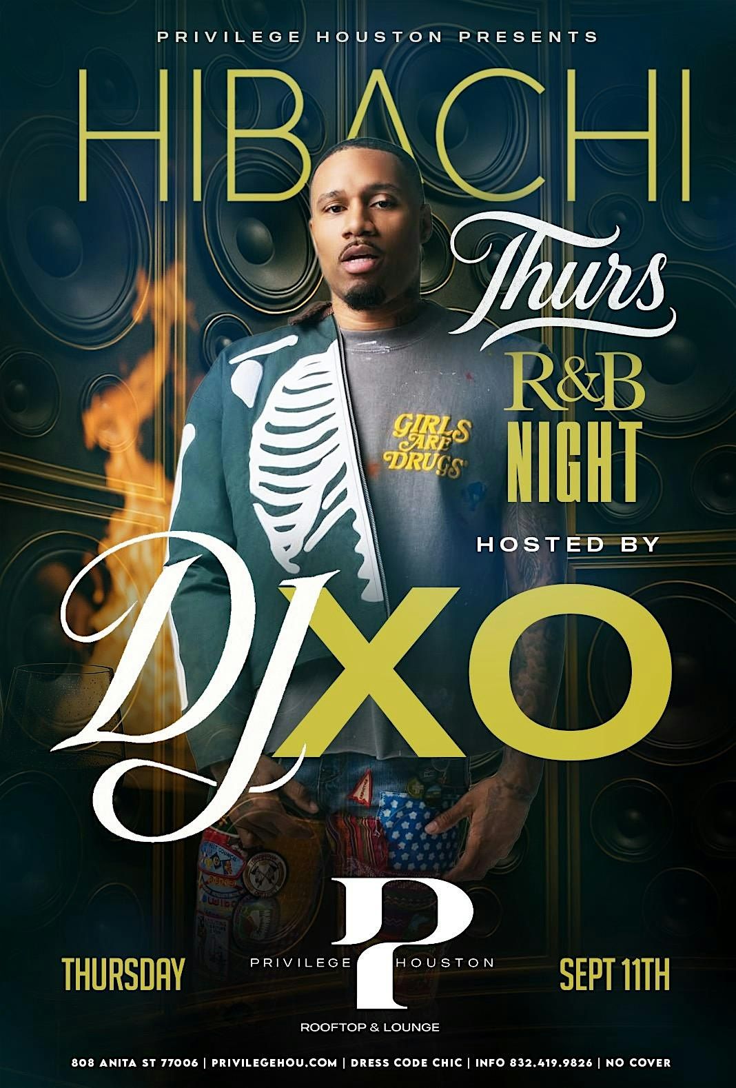 Sept 11 DJ XO Host Hibachi Thurs RnB  At Privilege, 11 September | Event in Houston | AllEvents