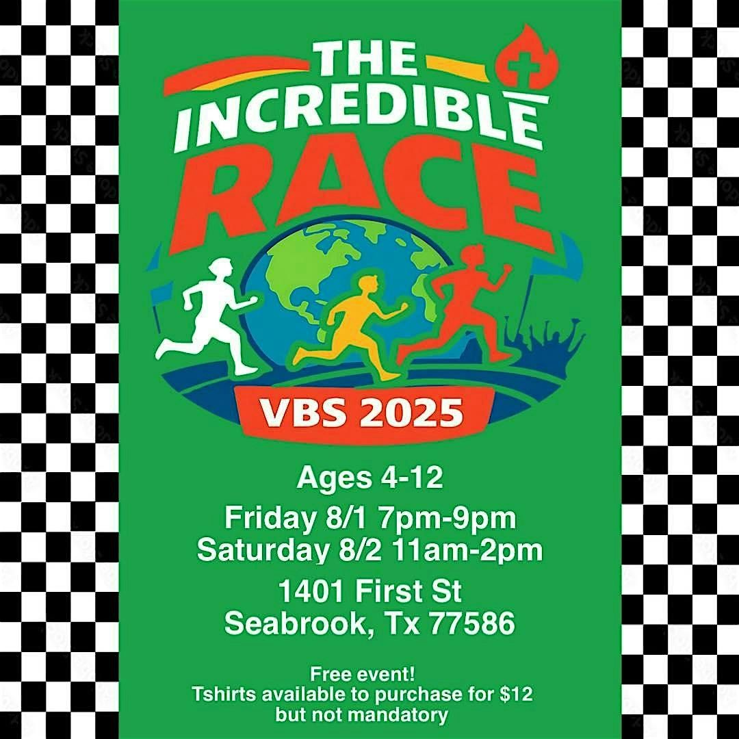 The Incredible Race, 1 August | Event in Seabrook | AllEvents