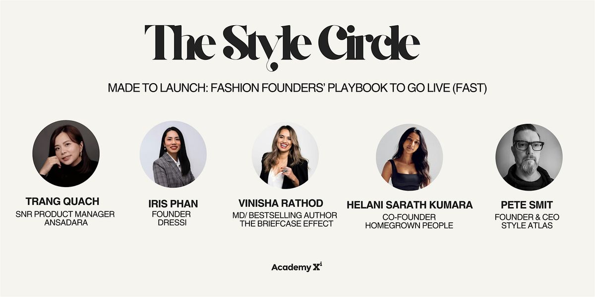 Made to Launch: Fashion Founders’ Playbook to Go Live (Fast), 21 August | Event in Sydney | AllEvents