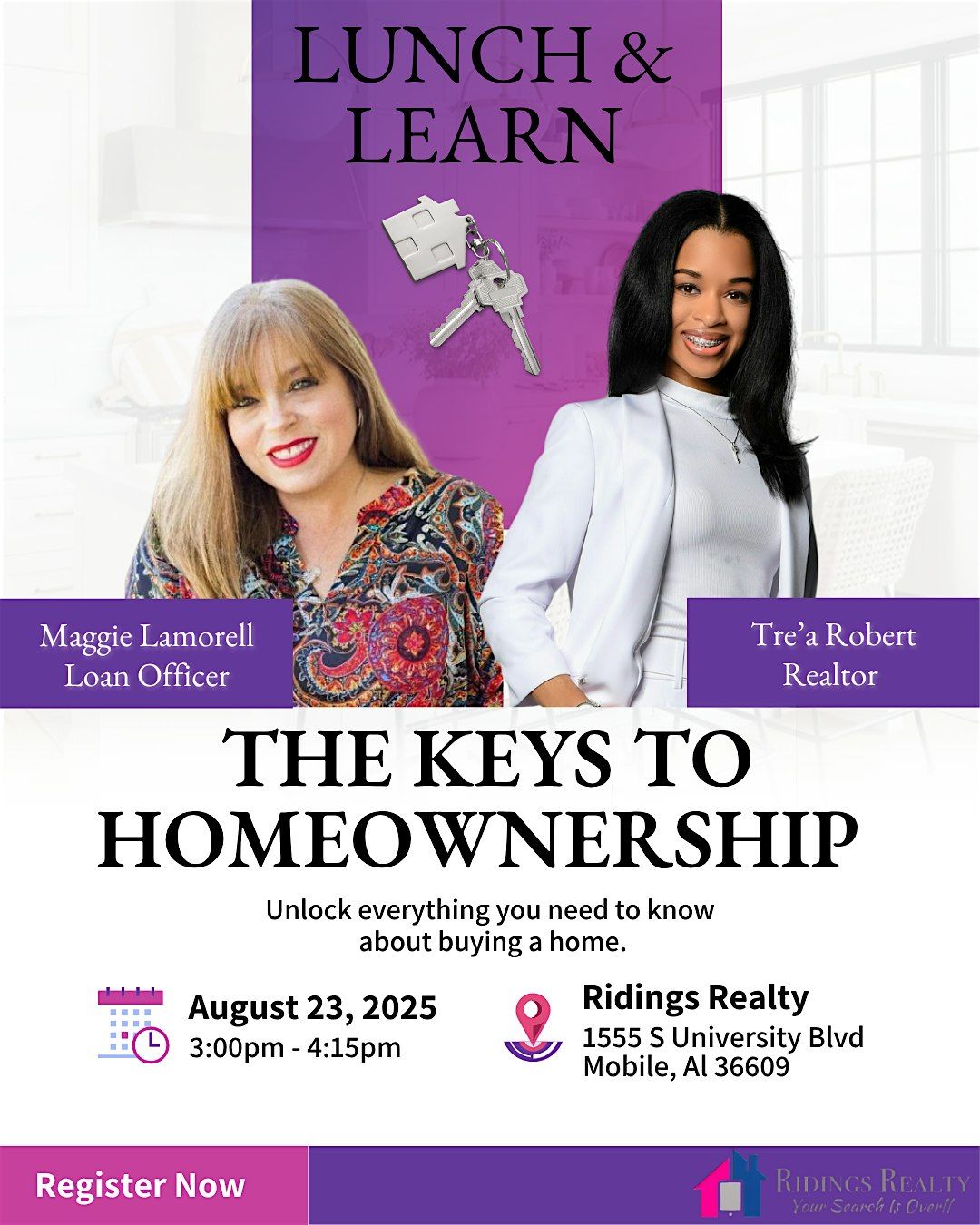 The Keys to Homeownership, 23 August | Event in Mobile | AllEvents