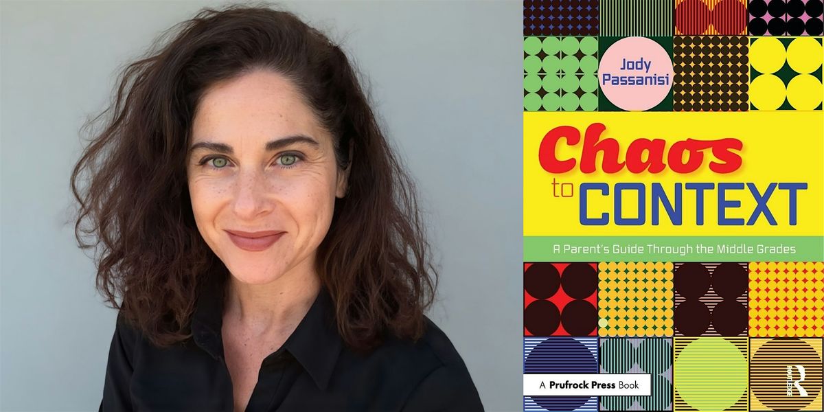 Don't Panic, Just Parent: Reframing the Middle School Years, 23 October | Event in Palo Alto | AllEvents