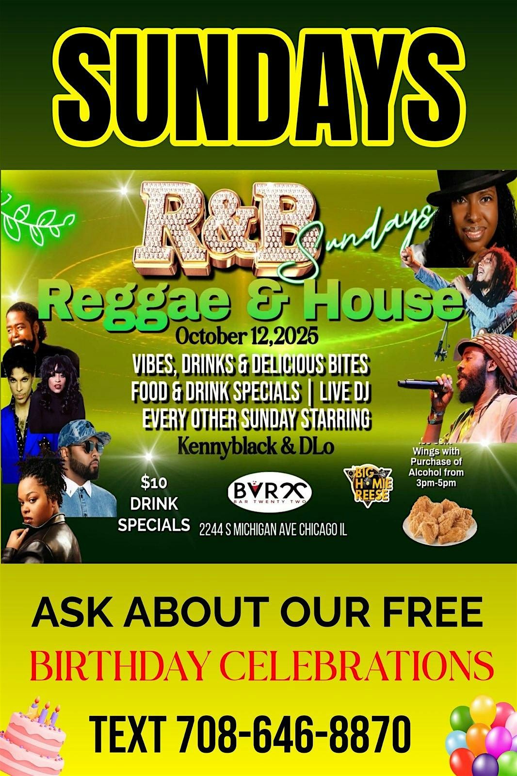 R&B VS RAGGAE & HOUSE MUSIC DAY PARTY | Event in Chicago | AllEvents