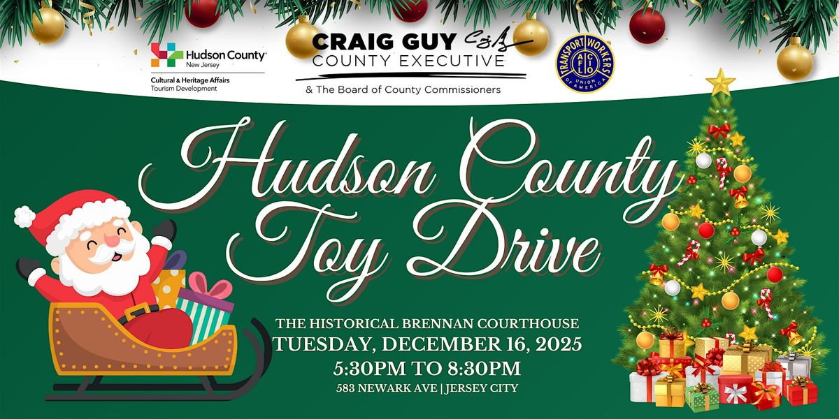 Hudson County's First Annual Toy Drive, 16 December | Event in Jersey City | AllEvents