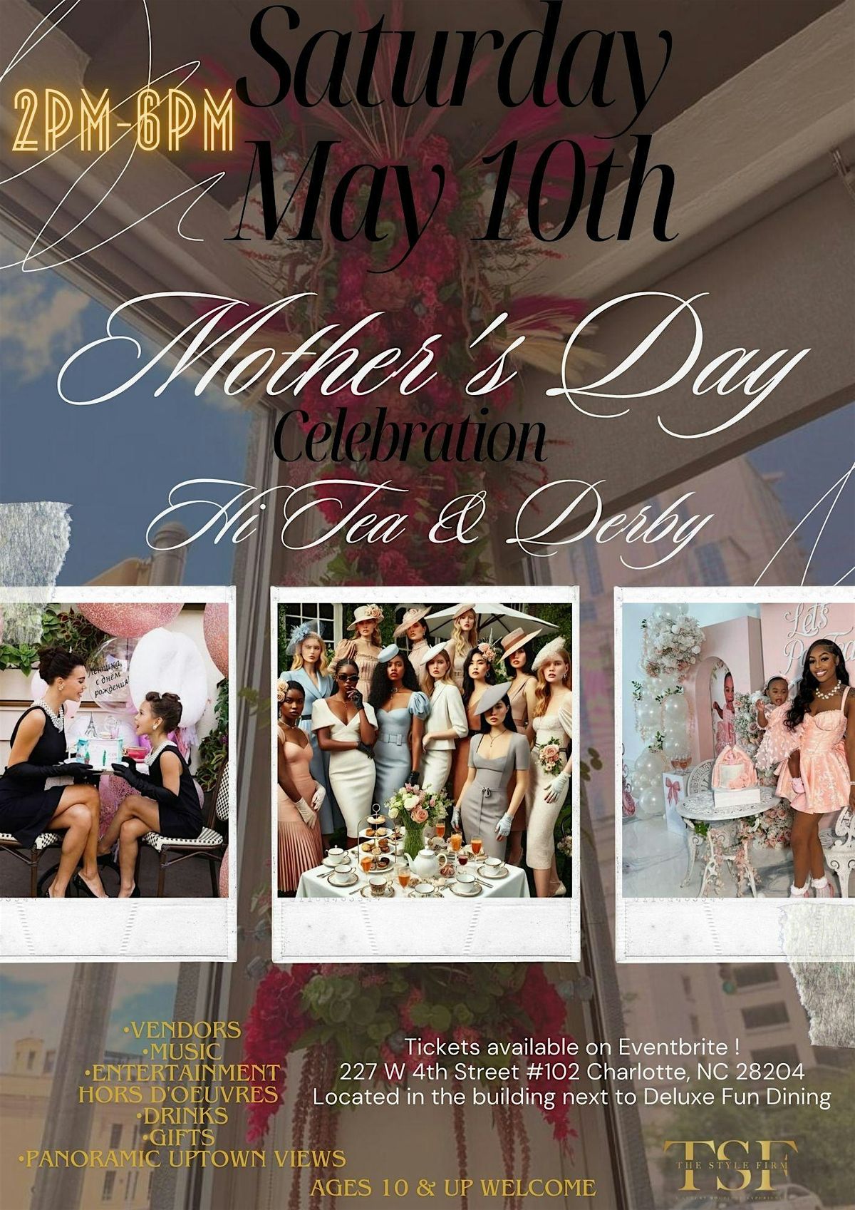 Mothers Day: Hi Tea & Derby Themed Celebration, 10 May | Event in Charlotte | AllEvents