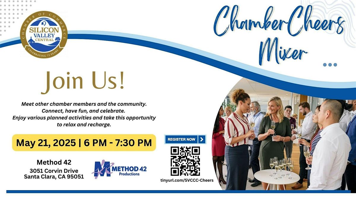 Chamber Cheers Mixer, 21 May | Event in Santa Clara | AllEvents