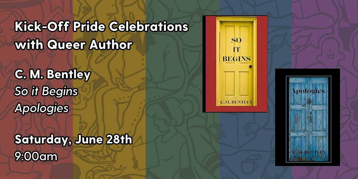 Pride Author Tabling: C. M. Bentley, 28 June | Event in Manchester | AllEvents