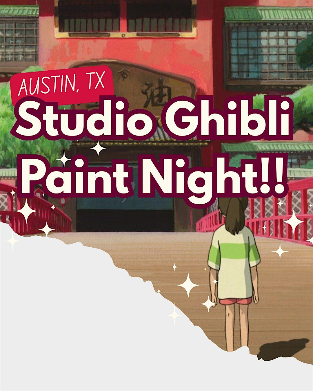 Studio Ghibli Paint Night, 27 August | Event in Austin | AllEvents