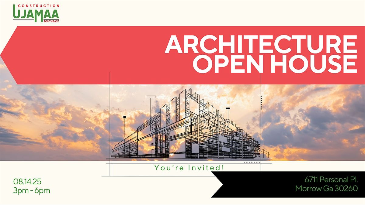 Architecture Open House, 14 August | Event in Morrow | AllEvents