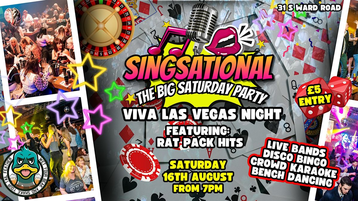 Singsational - Viva Las Vegas, 16 August | Event in Dundee | AllEvents