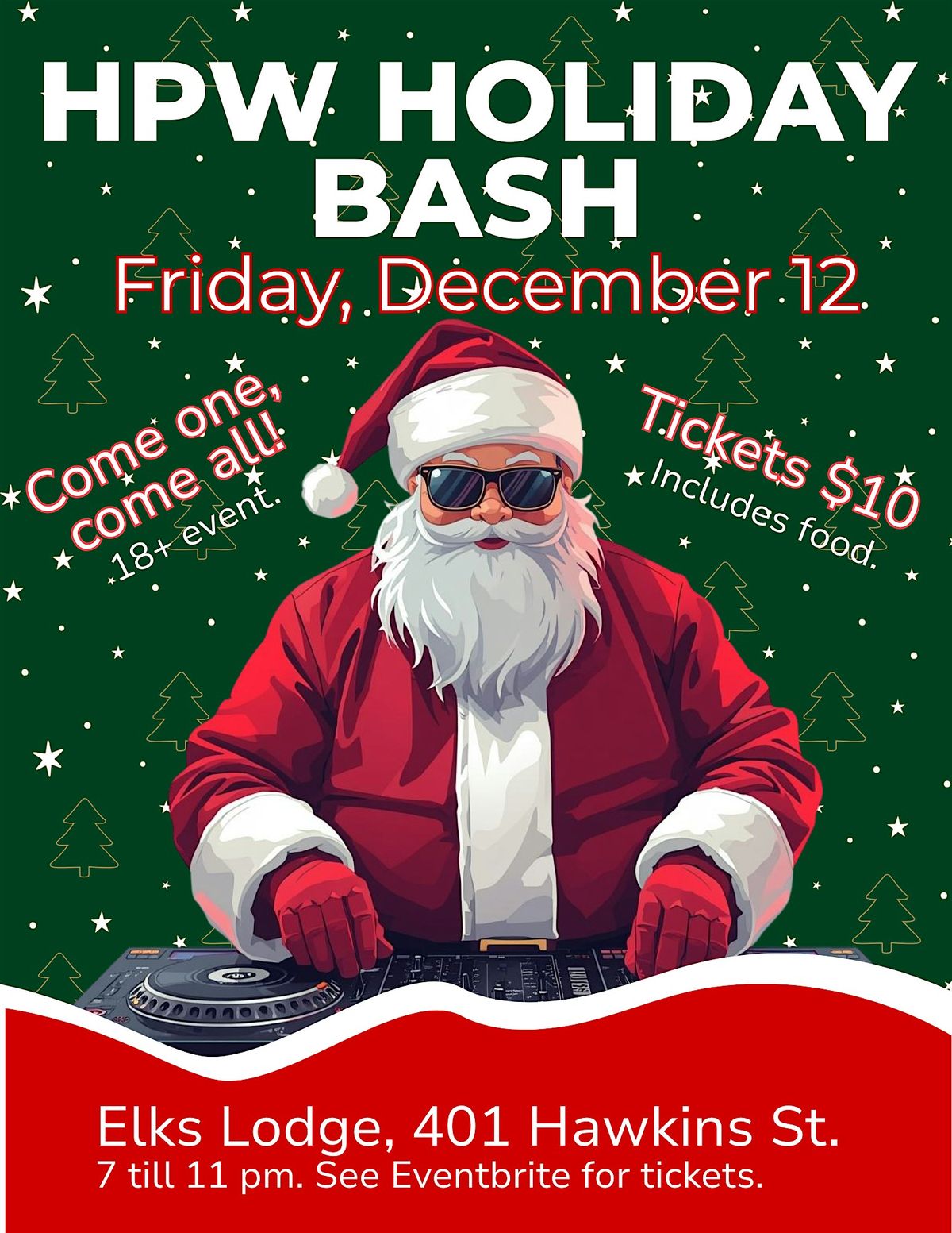 HPW Holiday Bash, 12 December | Event in Whitehorse | AllEvents