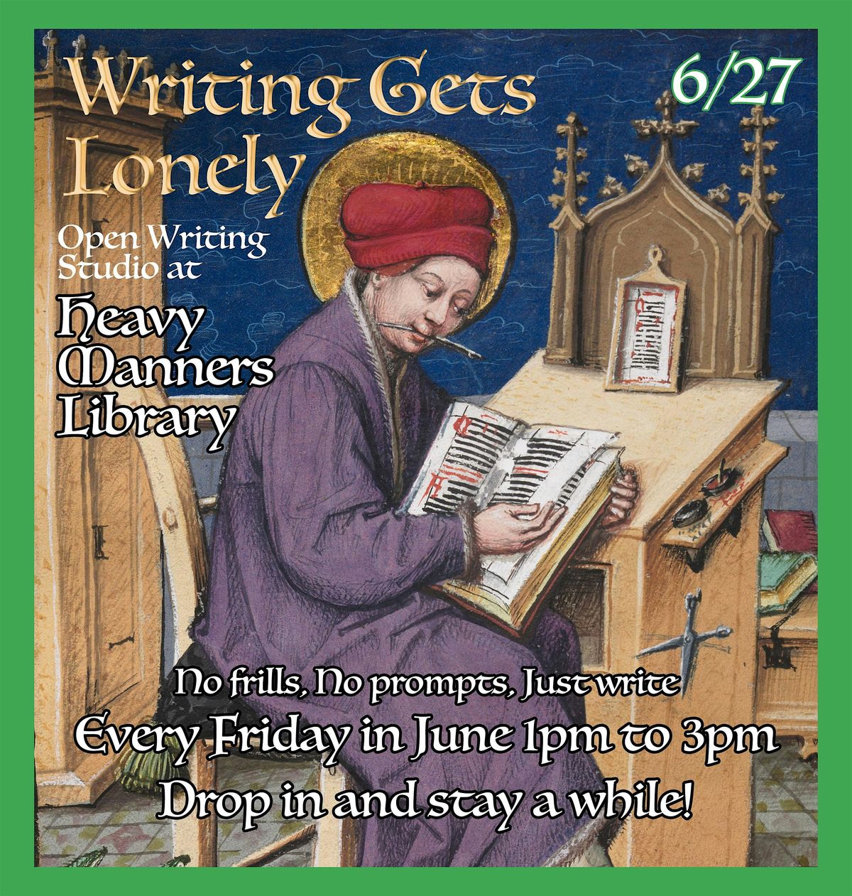 Writing Gets Lonely: Open Writing Studio (6/27), 27 June | Event in Los Angeles | AllEvents