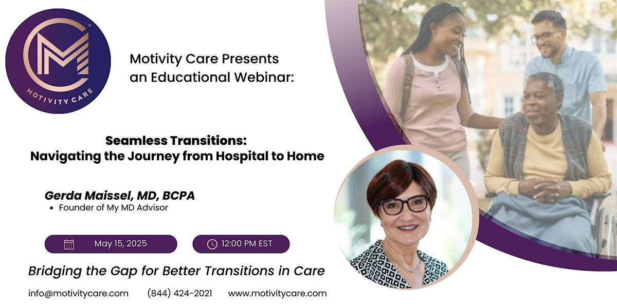 Seamless Transitions: Navigating the Journey from Hospital to Home | Online Event | AllEvents
