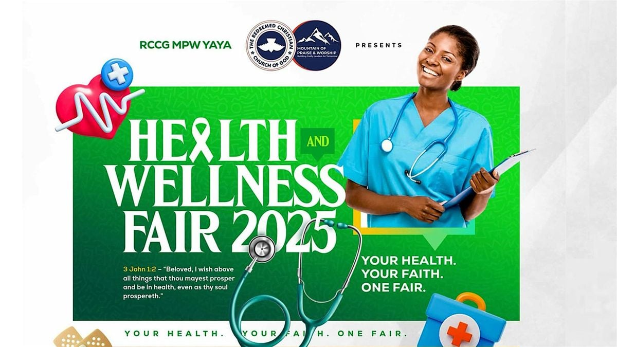 RCCG MPW Presents Health & Wellness Fair 2025, 30 August | Event in Euless | AllEvents
