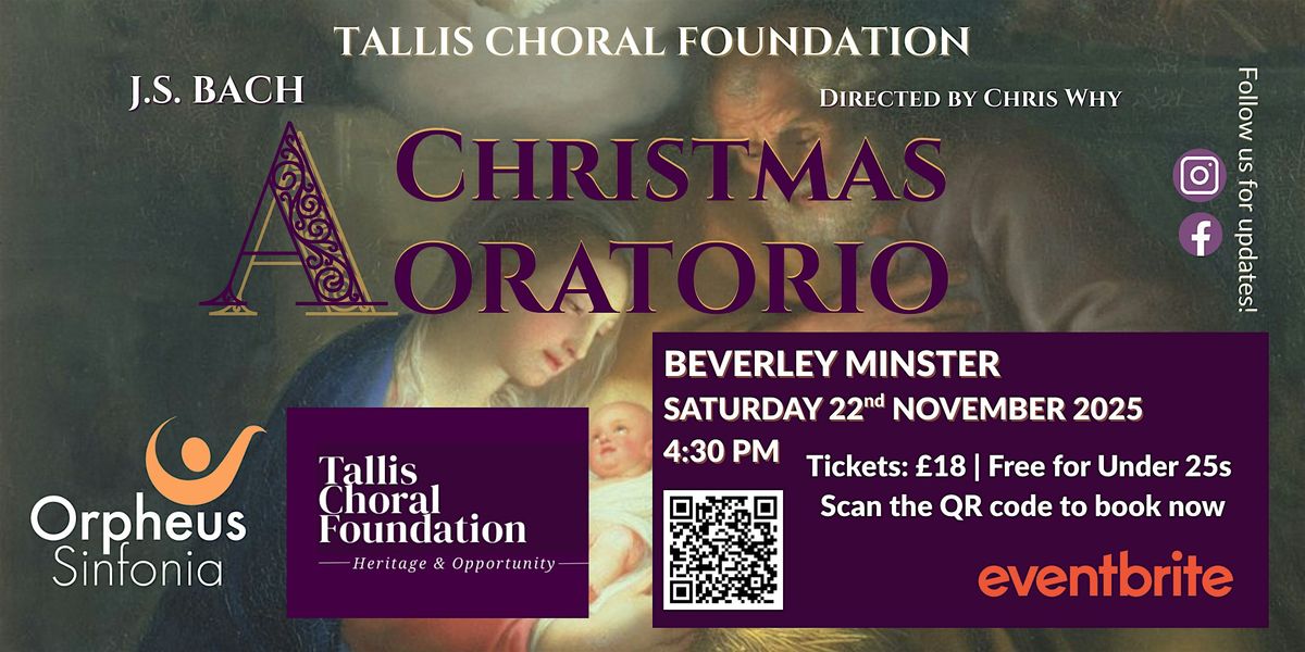 Bach - Christmas Oratorio by Candlelight, 22 November | Event in Beverley | AllEvents