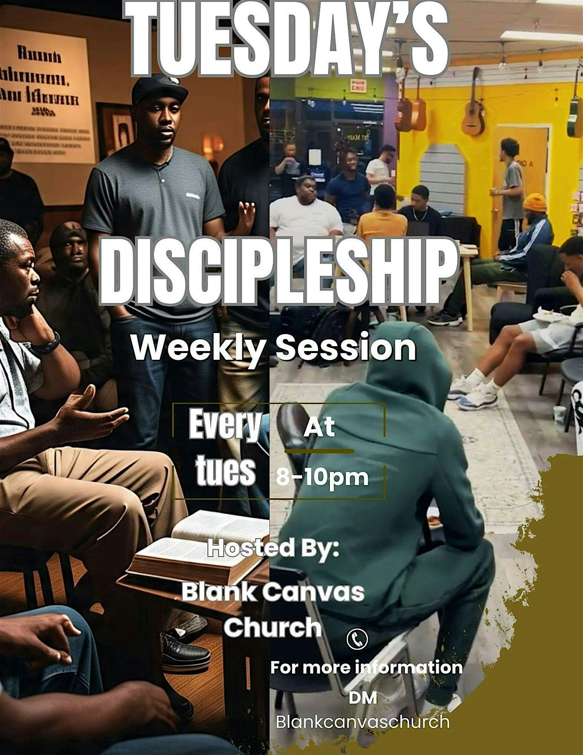 Marked Men Event- Blank Canvas Church, 24 June | Event in Park Forest | AllEvents