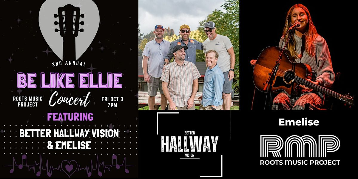 Be Like Ellie Concert, 3 October | Event in Boulder | AllEvents
