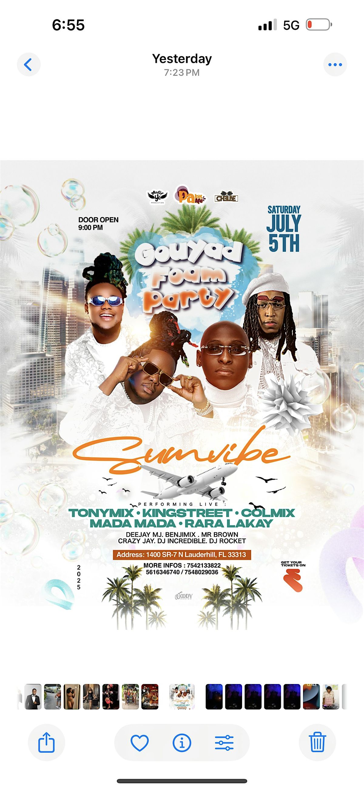 Gouyad Foam party (Sumvibe2k25), 5 July | Event in Lauderhill | AllEvents
