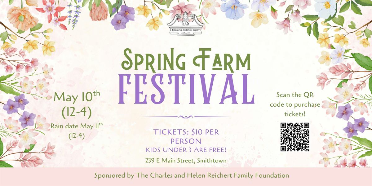 Spring Farm Festival 2025, 10 May | Event in Smithtown | AllEvents
