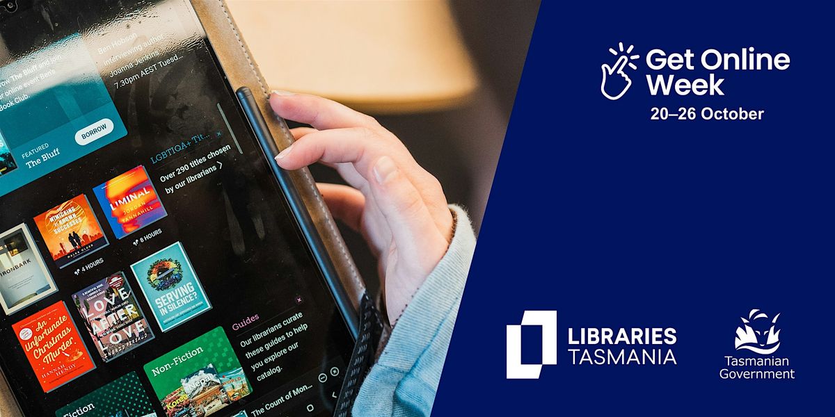 Get online with Libraries Tasmania at Kinimathatakinta/George Town Library, 21 October | Event in George Town