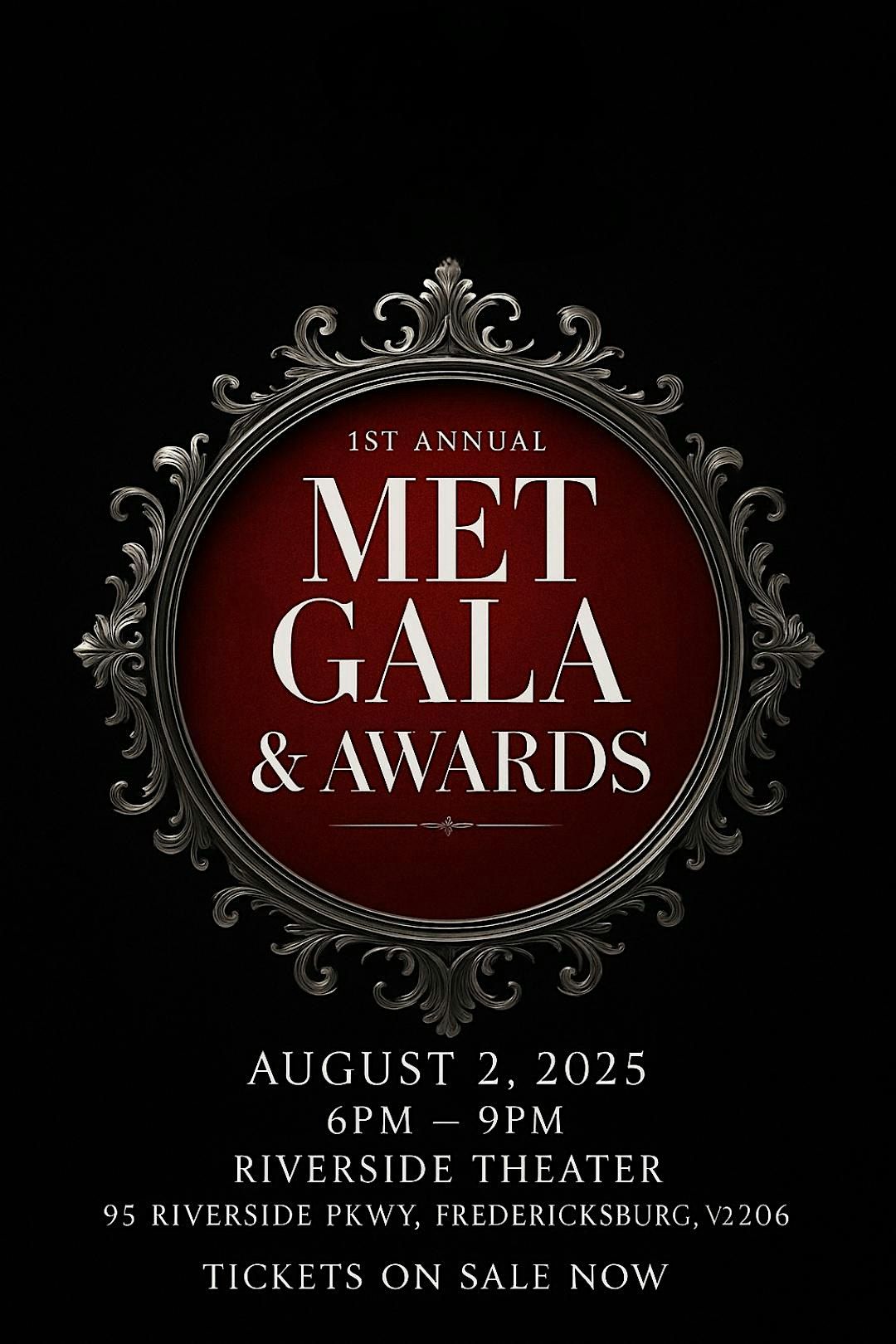 F.F.W.I First Annual Met Gala & Awards, 2 August | Event in Fredericksburg | AllEvents