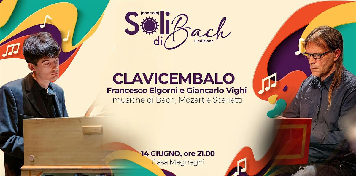 [non solo] SOLI DI BACH - Clavicembalo, 14 June | Event in Rho | AllEvents