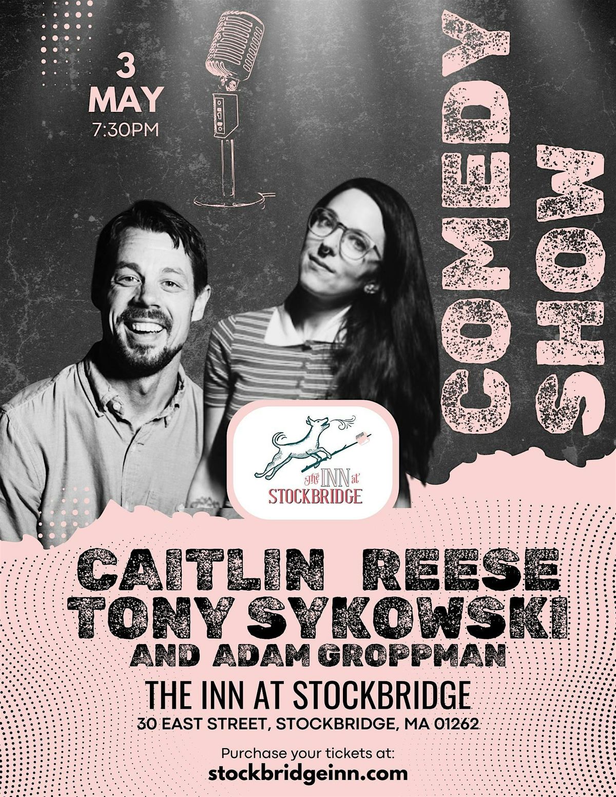 May Comedy Night @ The Inn at Stockbridge | Event in Stockbridge | AllEvents