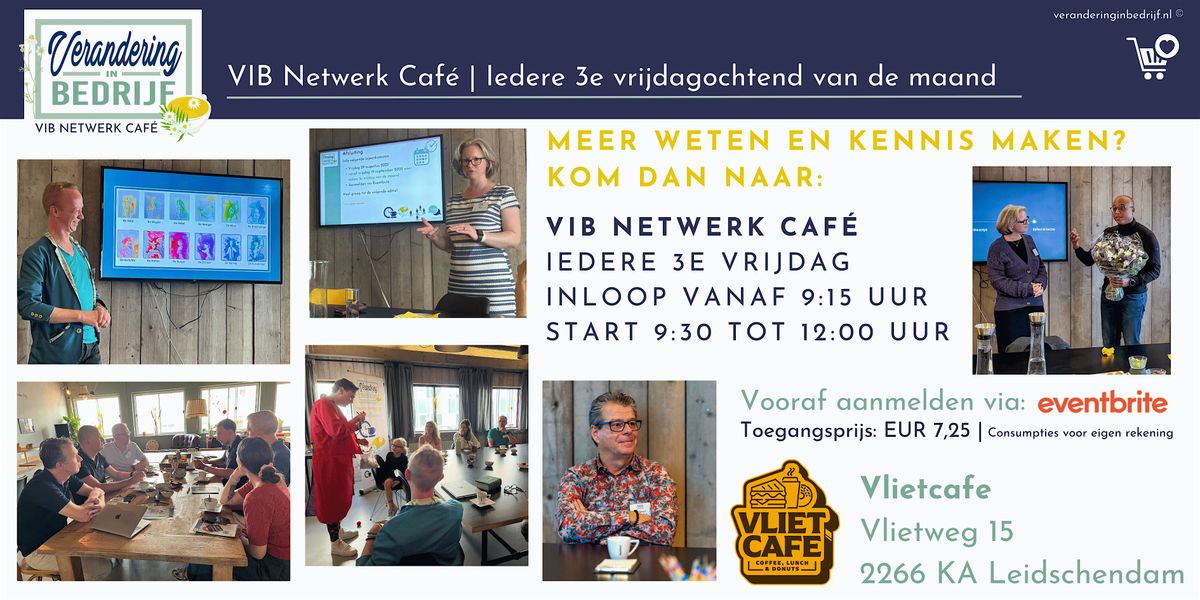VIB Netwerk Café | Vrijdag 19 dec. 2025 | 9:15 - 12: 00 u | Leidschendam, 19 December | Event in Leidschendam