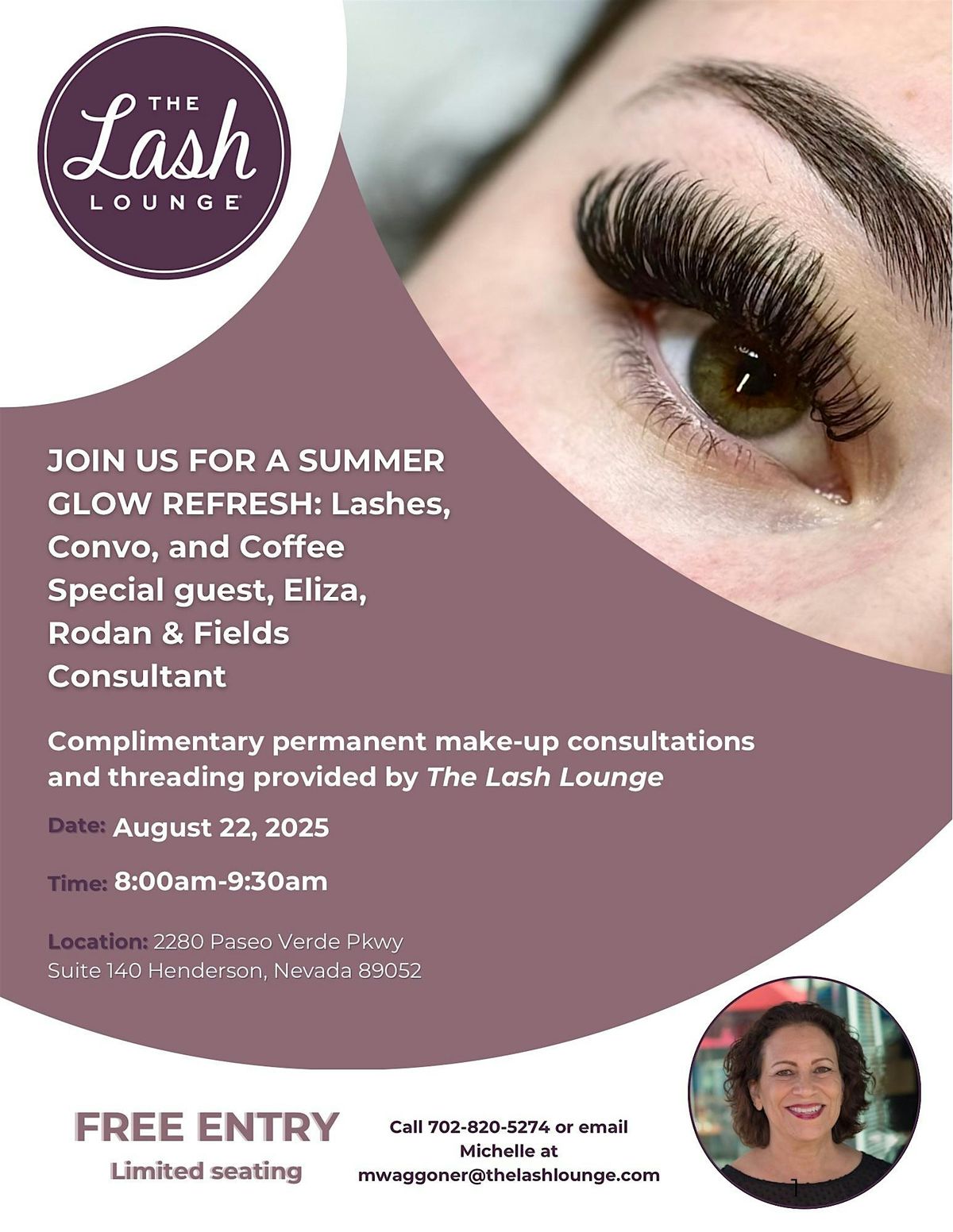 SUMMER  GLOW  REFRESH, 22 August | Event in Henderson | AllEvents